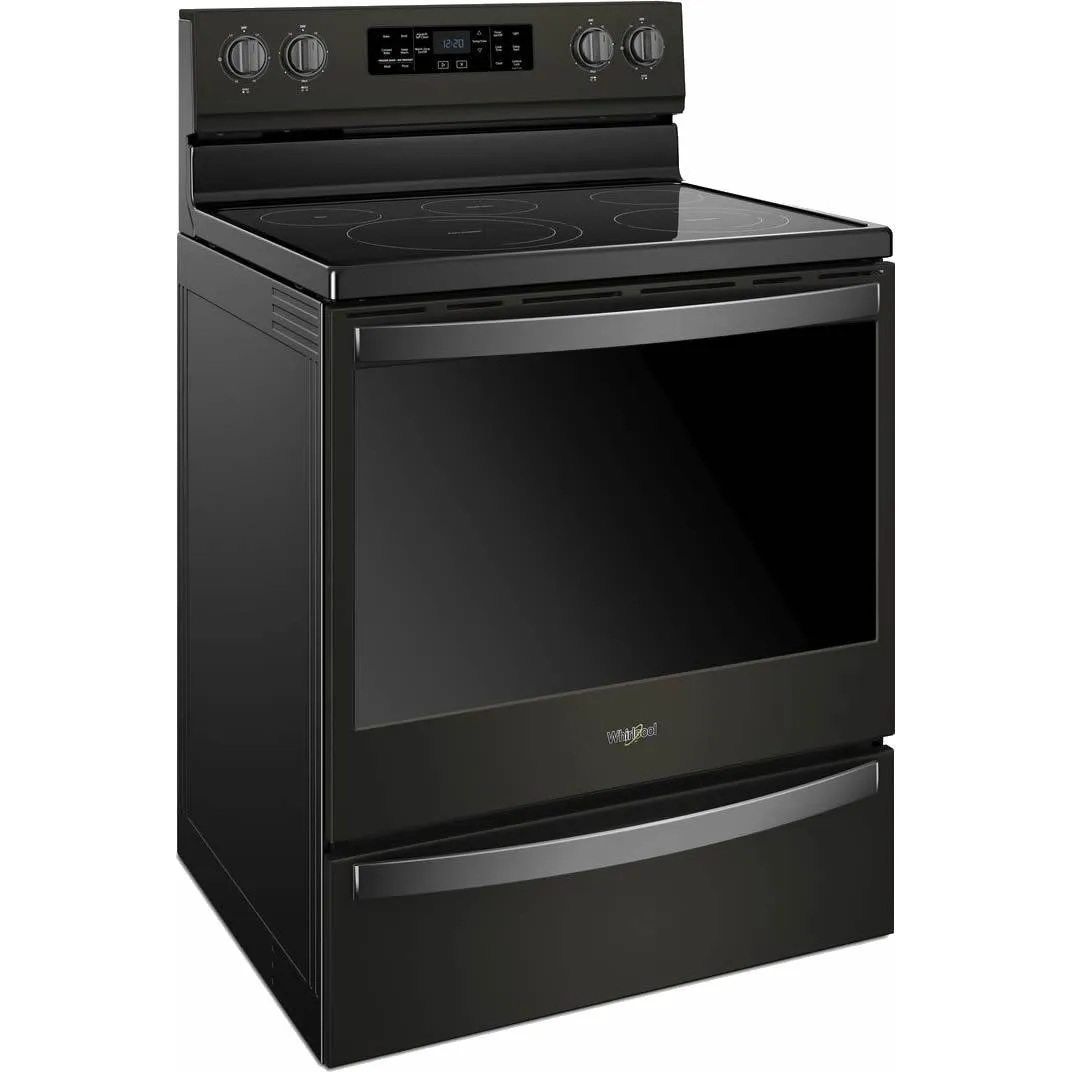 Whirlpool 30-inch Freestanding Electric Range with Frozen Bake™ Technology YWFE775H0HV