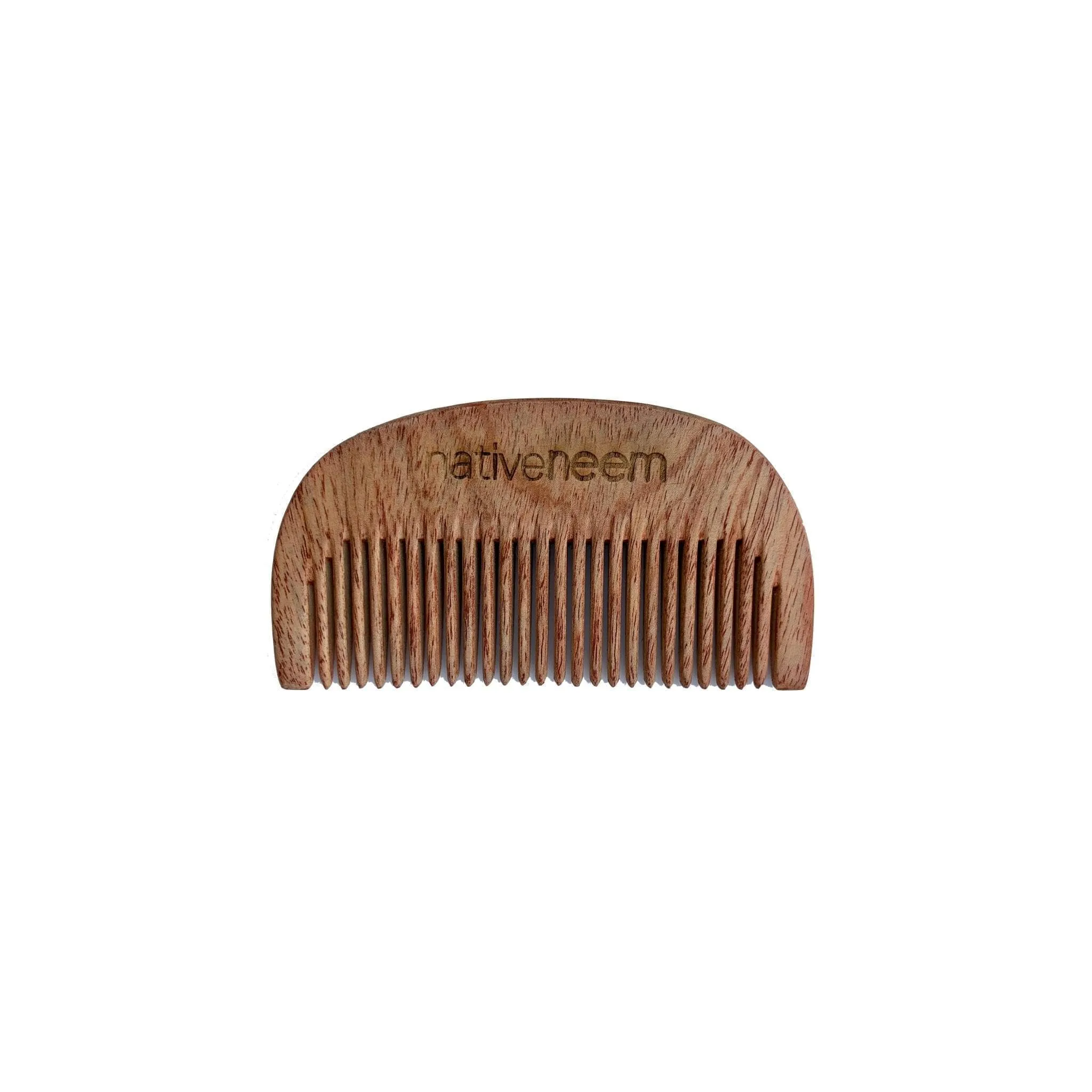 Wooden Neem Comb Wide Tooth