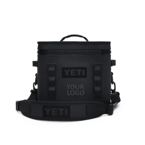 YETI Hopper Flip 12 Soft Custom Coolers, Black