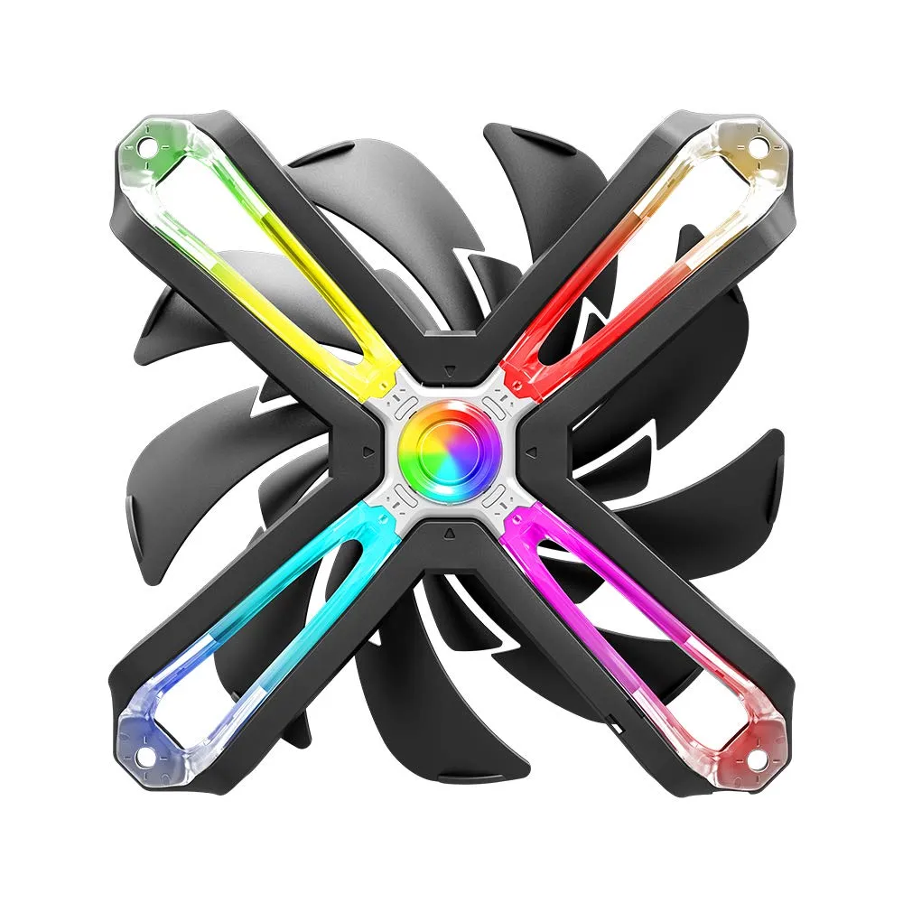 Zalman ZM-SF120 120mm RGB Led Fan, Cooling, 4-Pin PWM