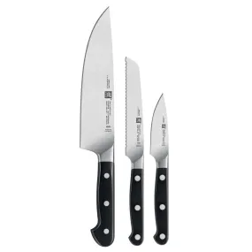 Zwilling Pro 3-piece Starter Knife Set